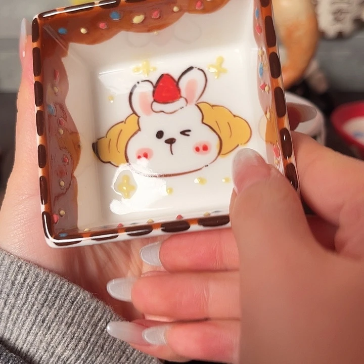 景德镇陶瓷可爱手绘杯