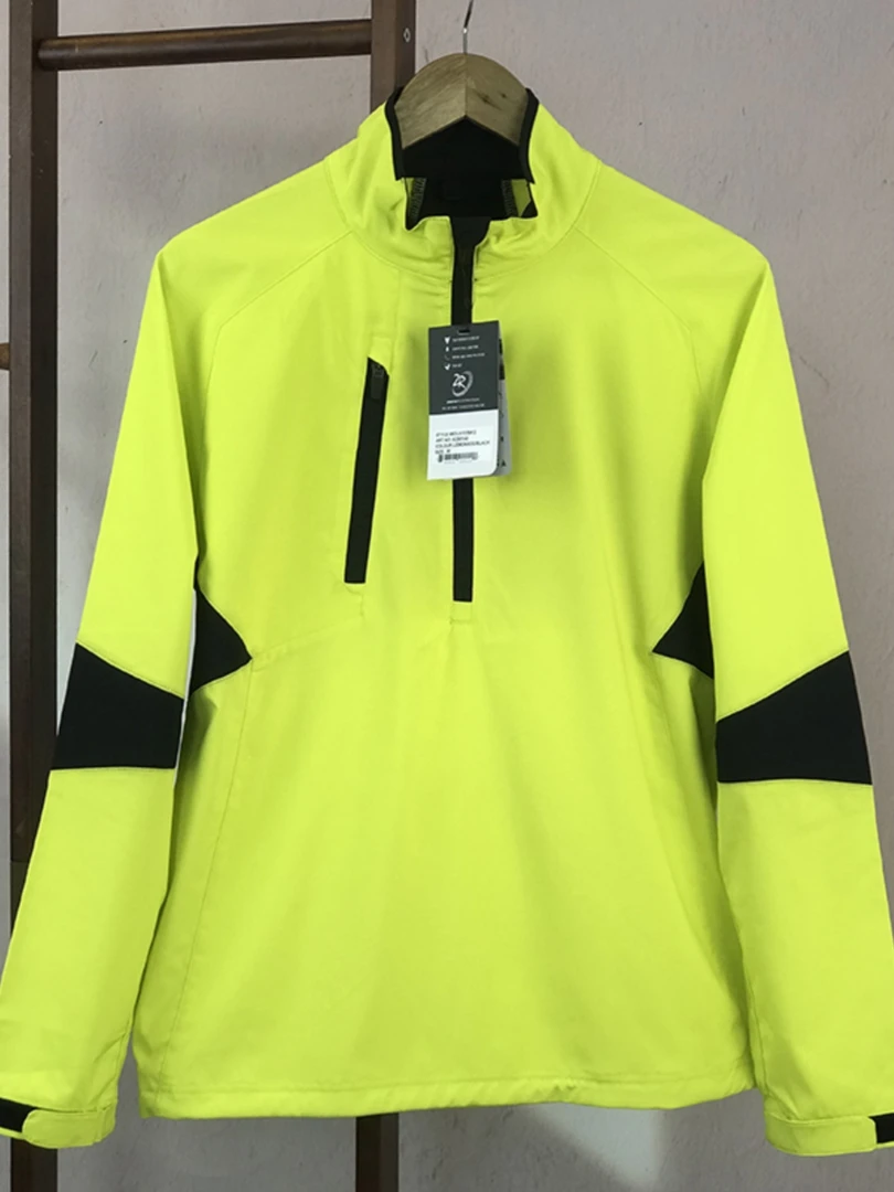 Zero正品高尔夫男秋冬防风雨外套弹力夹克PowerTorque1/4拉链套衫