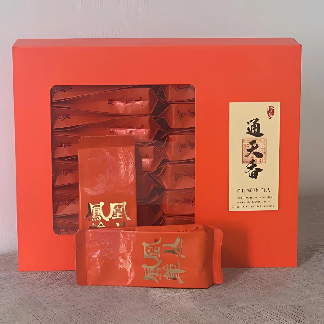 凤凰单丛通天香潮州凤凰单丛礼盒装乌龙茶高山单枞茶浓香炭焙新茶