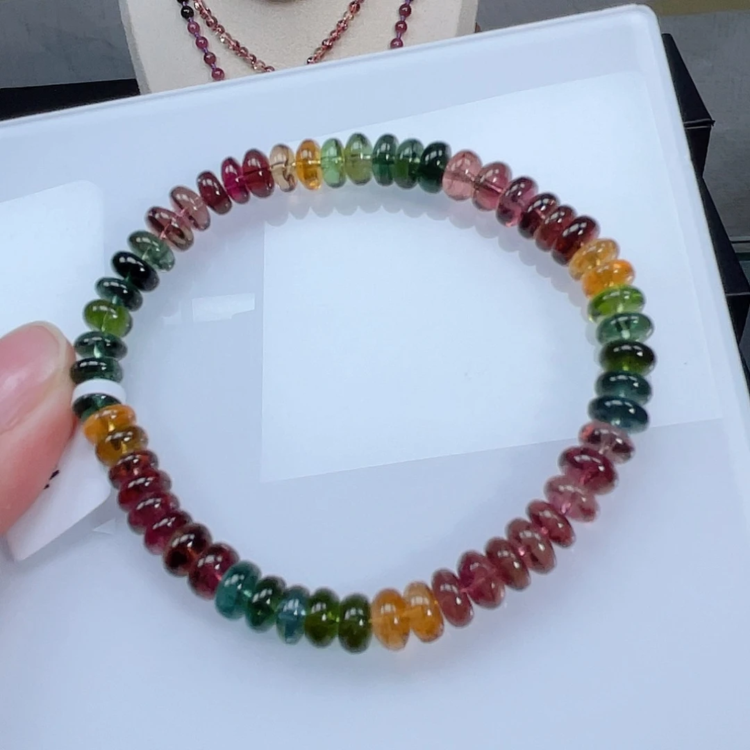 “***”碧玺未镶嵌颈饰订制