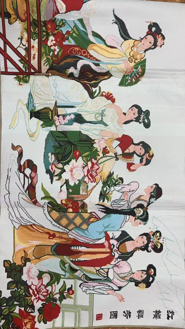 手工艺/非遗技艺 >刺绣  红楼群芳图
