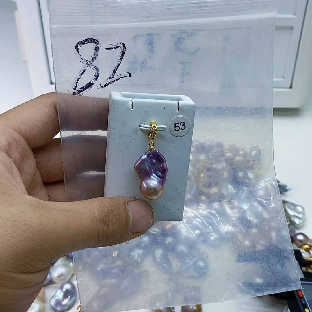 淡水珍珠合金颈饰