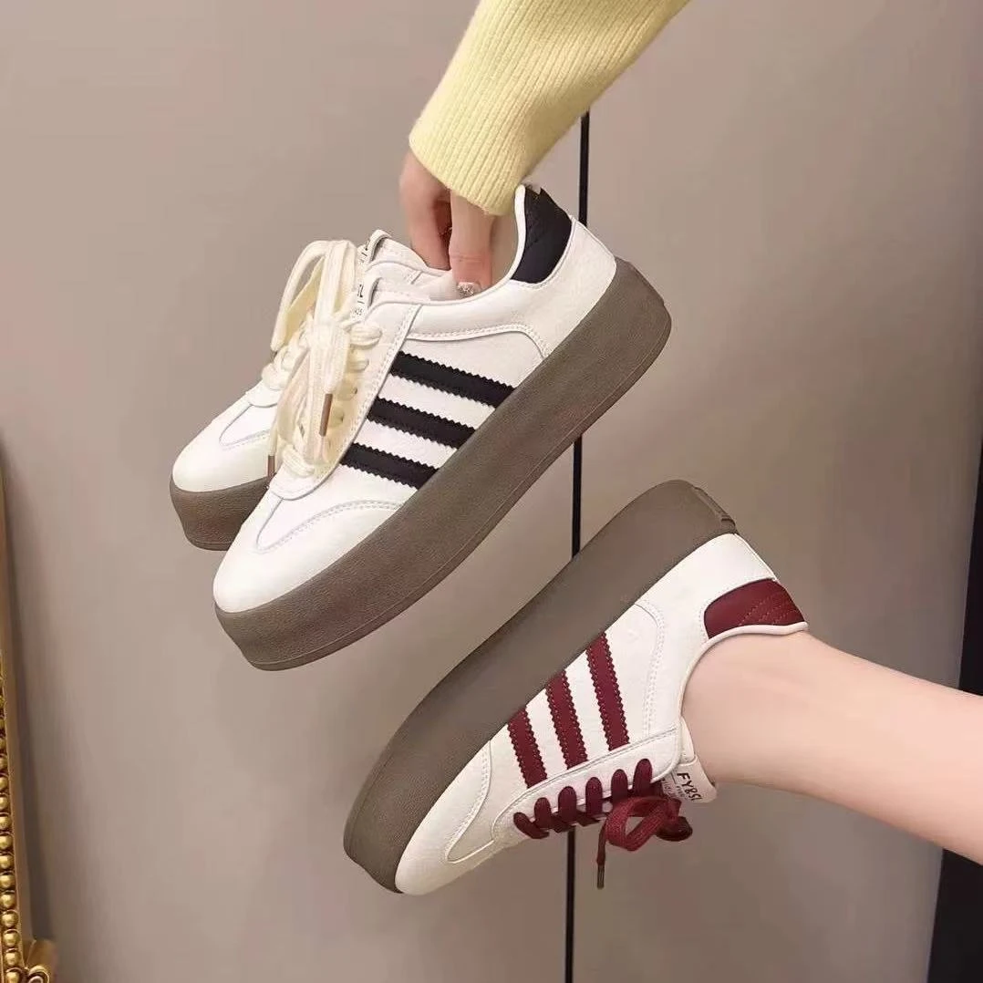 【宝贝家3】003-6真皮厚底板鞋跟高3cm