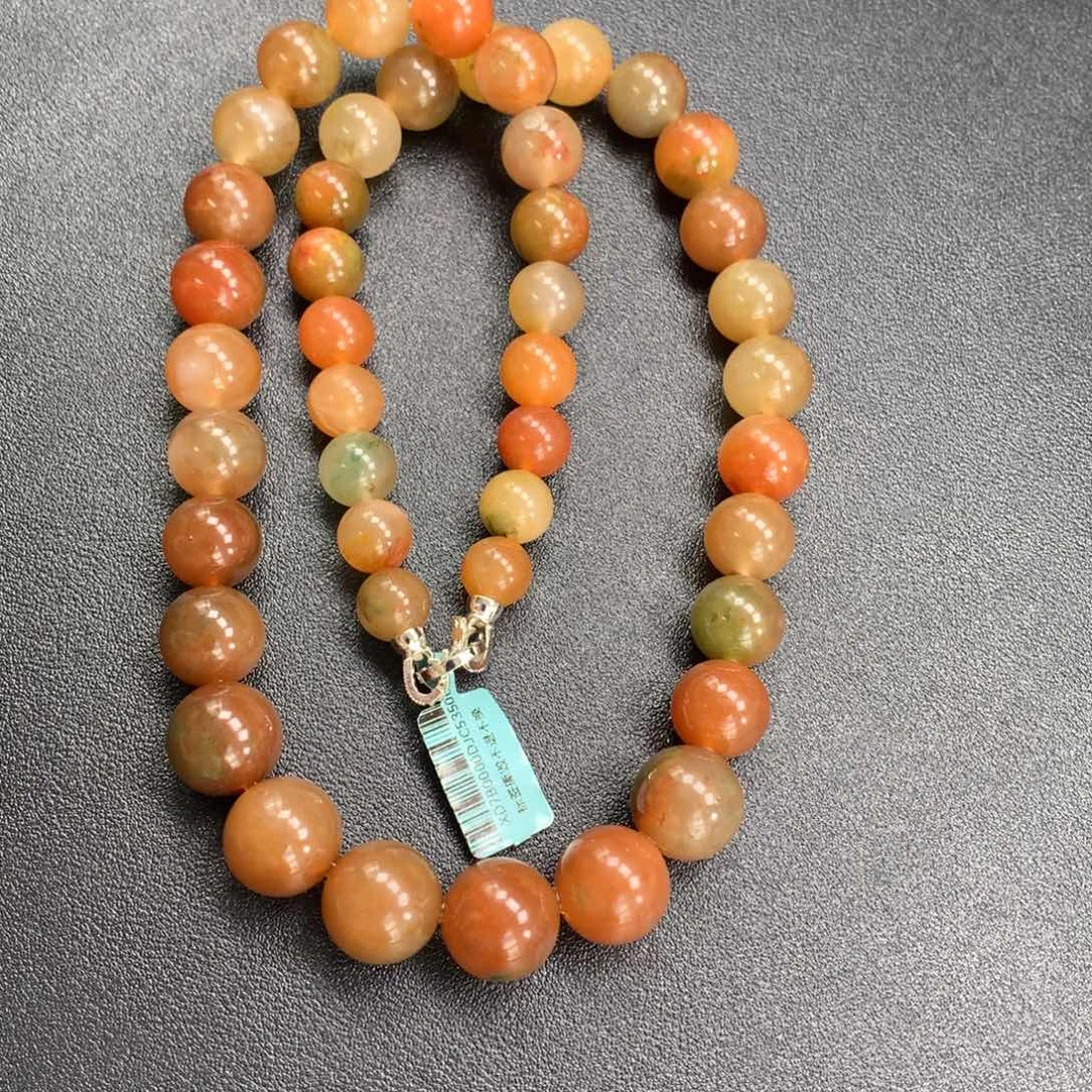 E***s石英质玉合金项链