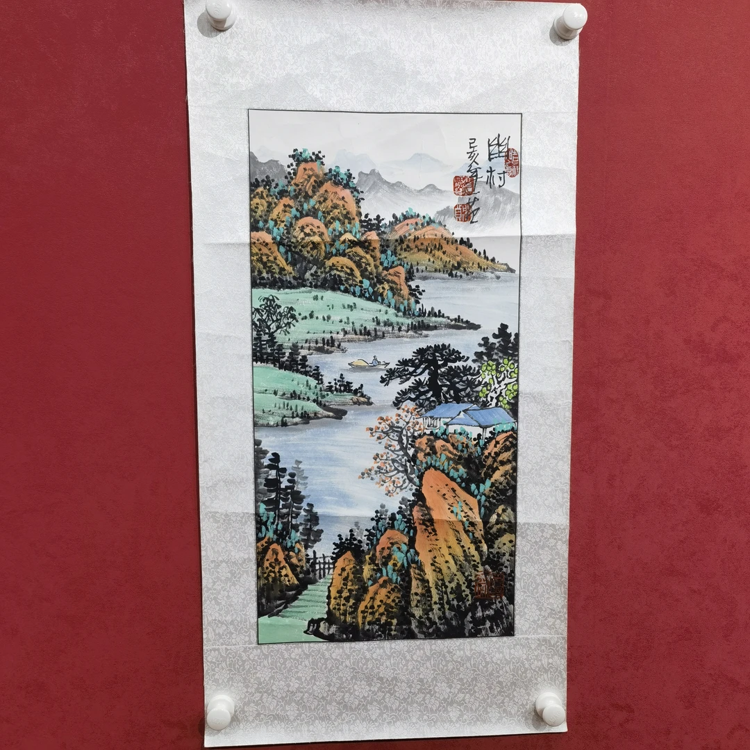 装饰画山水画作品