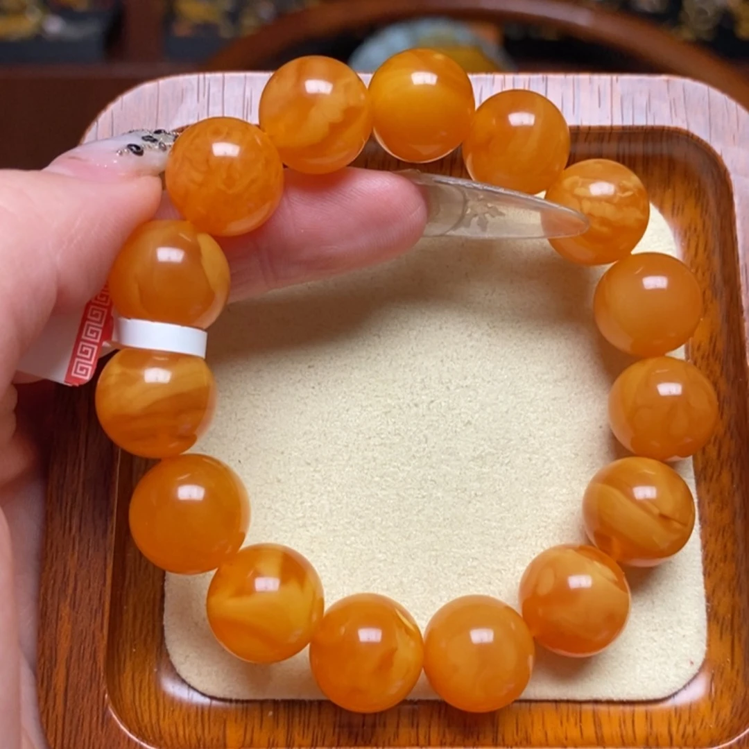 【闪购商品】蜜蜡手链未镶嵌手串