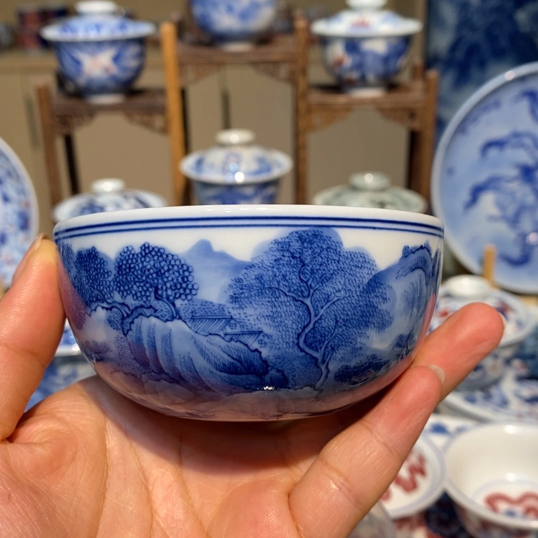 景德镇陶瓷手工手绘