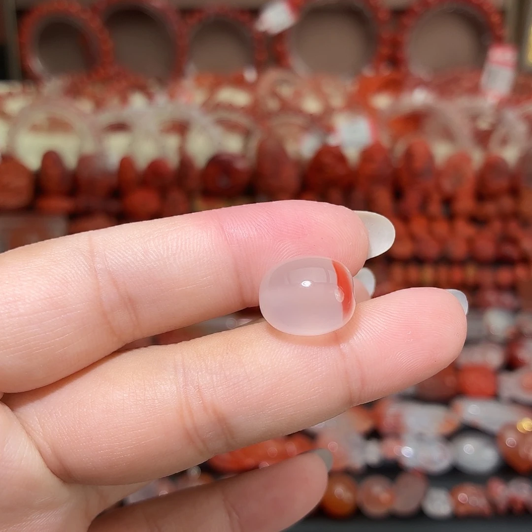 南红玛瑙未镶嵌颈饰11咪➕枣珠