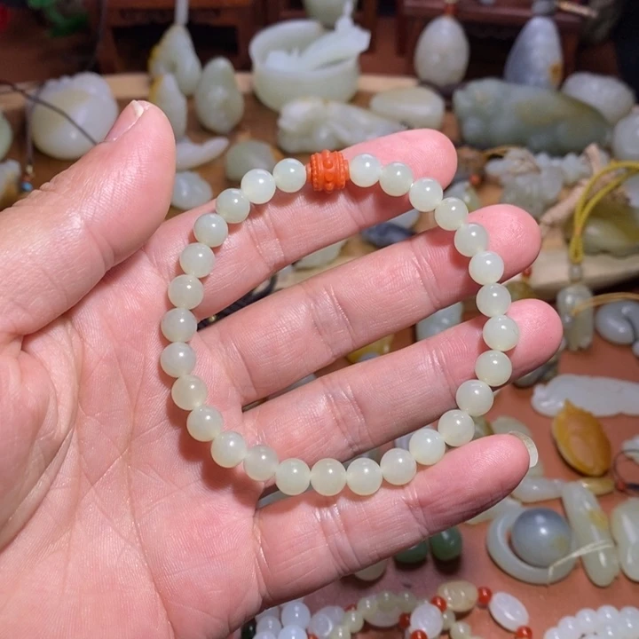 和田玉（碧玉）未镶嵌颈饰