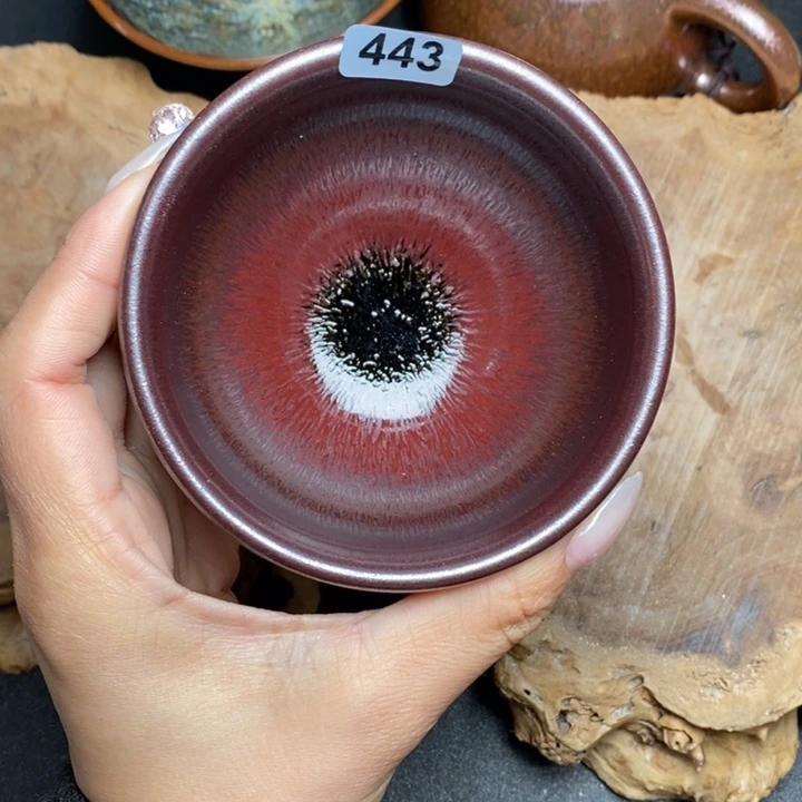 茶盏建窑建盏主人杯443