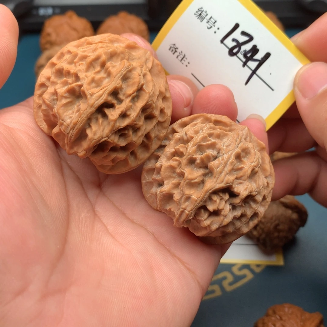把件文玩核桃44全品苹果1841