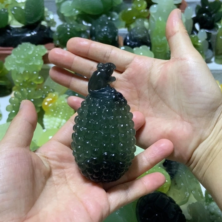 【闪购商品】蛇纹石玉未镶嵌把件用****3