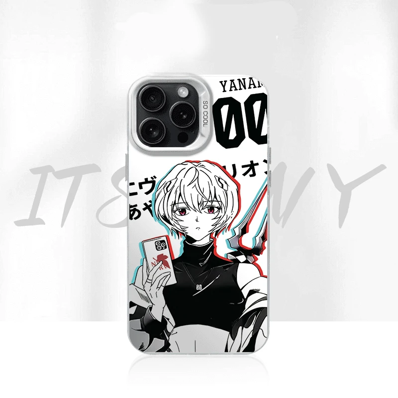 绫波丽手机壳防指纹爆款二次元动漫苹果华为小米ins