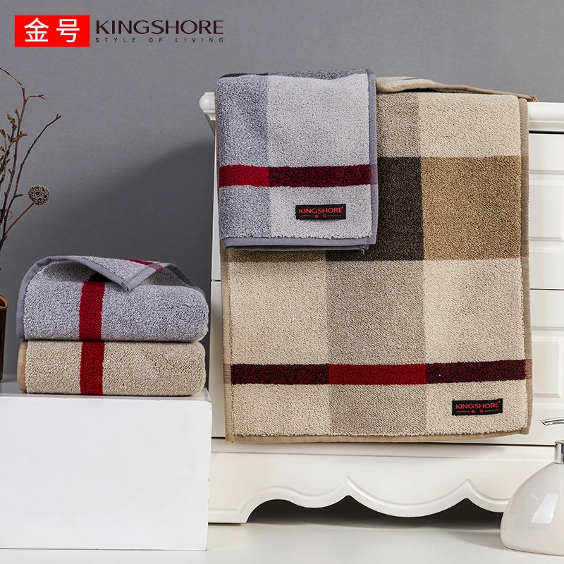 2022新款金号毛巾商务全棉面巾柔软吸水男女通用不掉毛批发团购