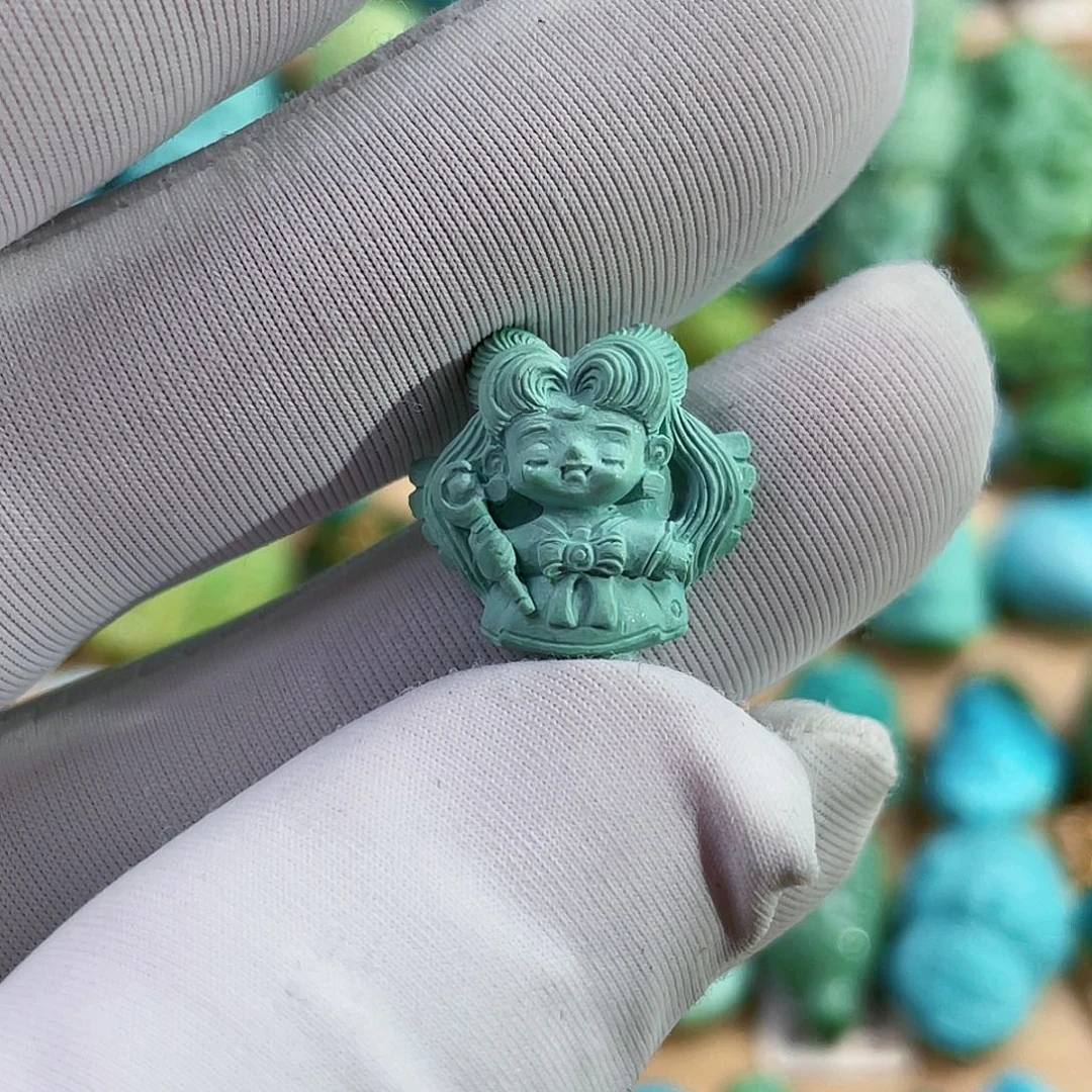 绿松石未镶嵌珠宝奇石