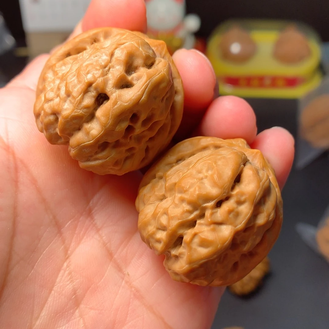 吊坠文玩核桃蛤蟆头34