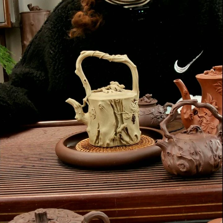 茶壶紫砂书*情全手工制作的话，全手