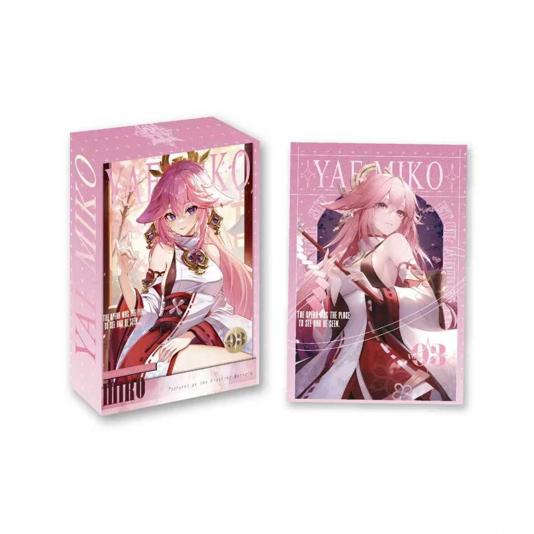 【亚新粉芙芙】格界文创原神第三弹流光织梦乐章收藏色纸【默认代拆】