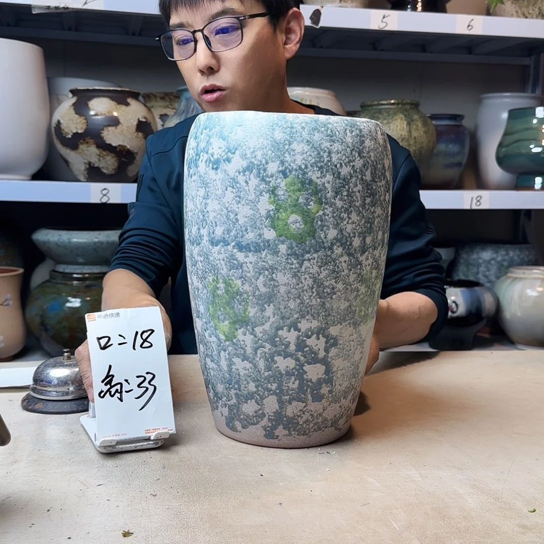 紫砂花盆尺寸18@32