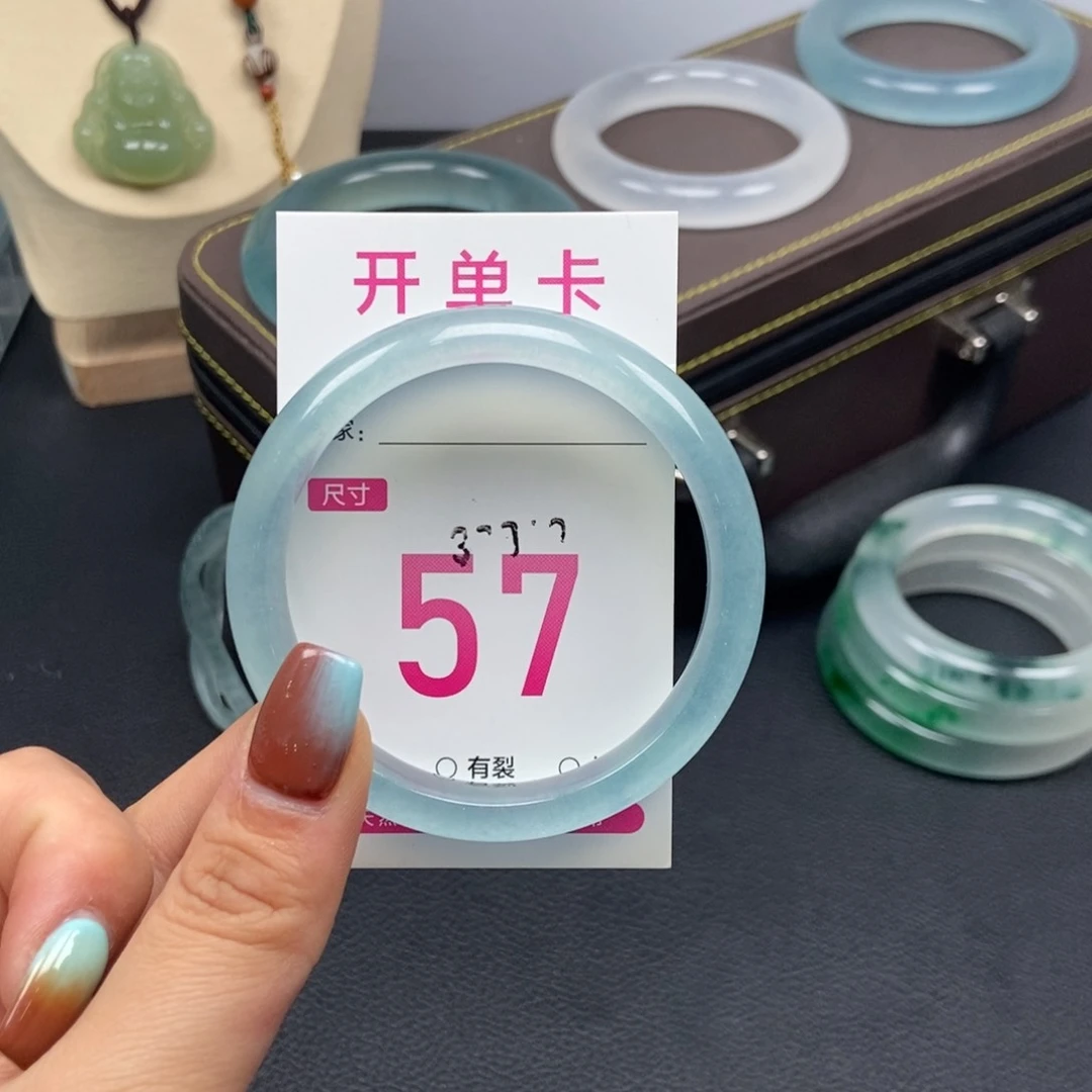 未镶嵌手镯石英质玉两****～