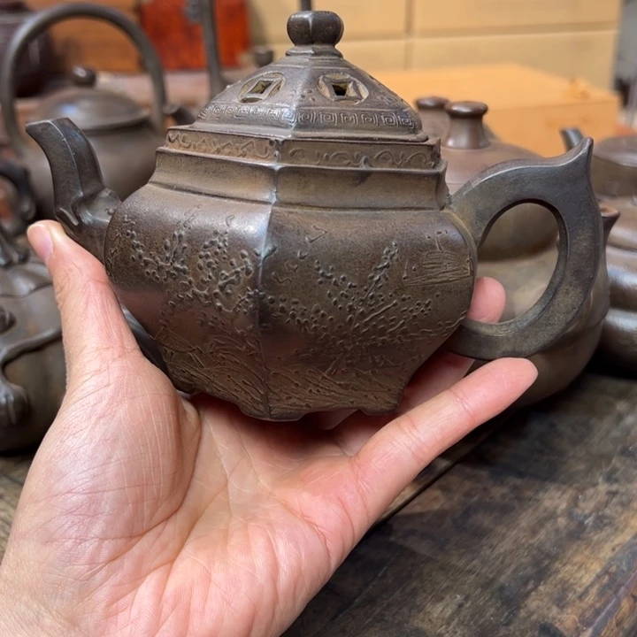 茶壶紫砂紫砂壶作品