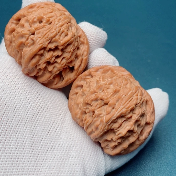 文玩核桃把件46全品磨盘