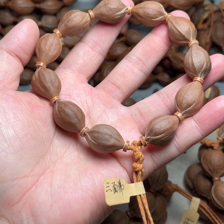 手串/手链橄榄核原生态梅林铁核三面佛1523尺寸
