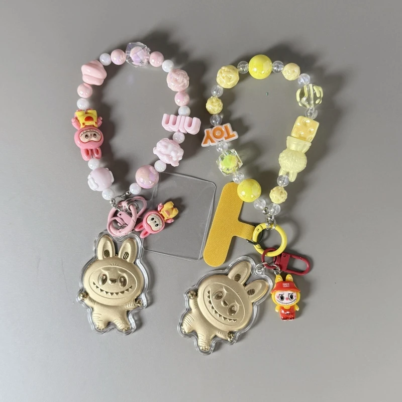 深圳水贝爆款labubu拉布布卡通可爱公仔挂件手机挂件闺蜜款送朋友