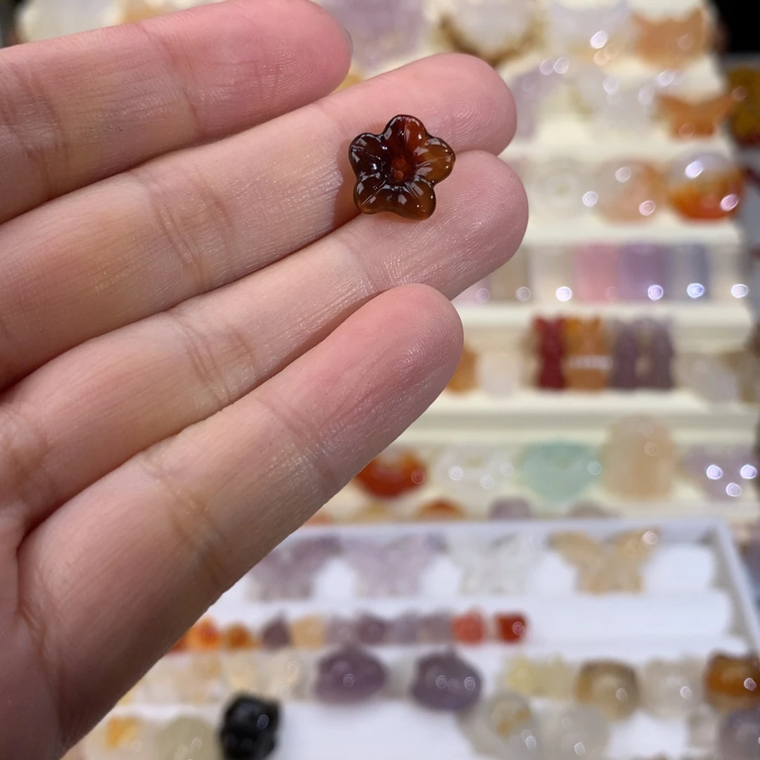 玛瑙/玉髓合金颈饰