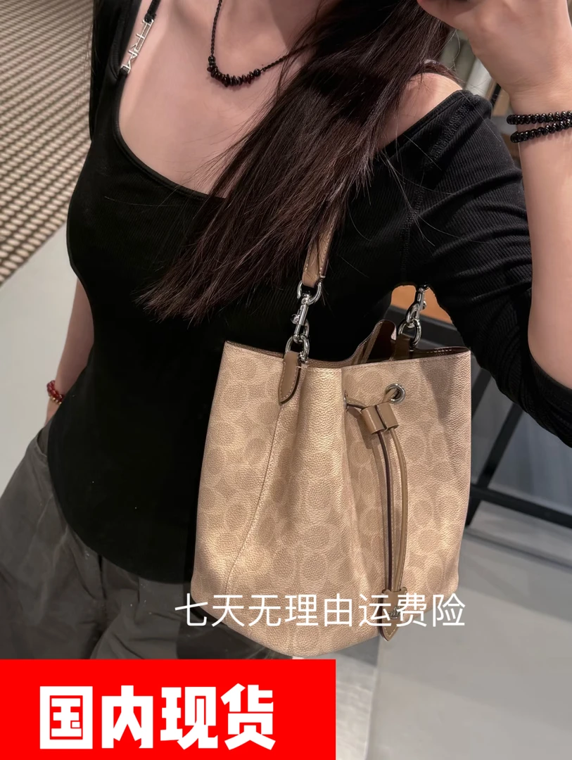 【国内现货】Rowan21发财桶水桶时尚单肩包手提包斜挎02