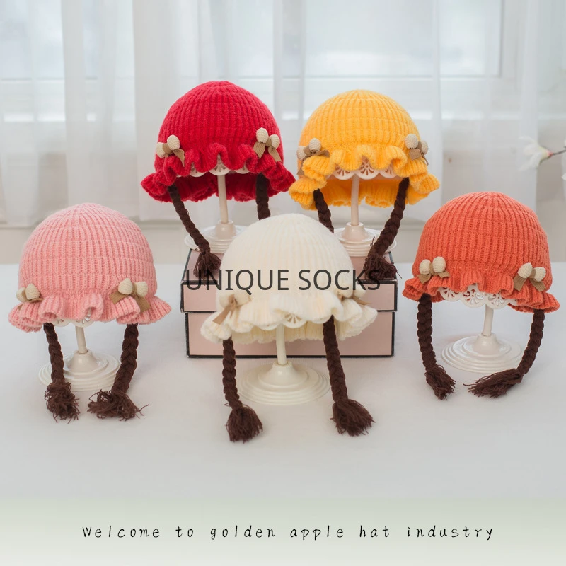 保暖毛线针织护耳套1台州温岭1台州温岭1岁婴儿帽子秋冬季宝宝