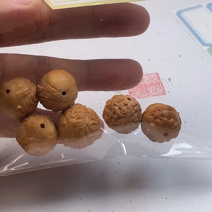 S****手串猴头核桃瑕疵单颗6颗