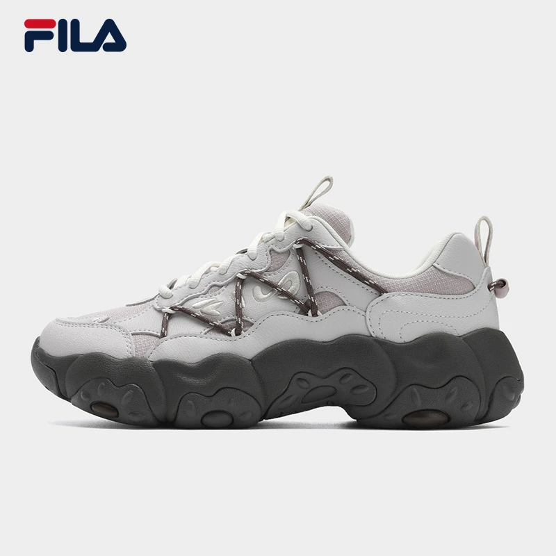 【早秋新款猫爪鞋6代】Fila/斐乐情侣增高运动老爹鞋F12W/M542137F