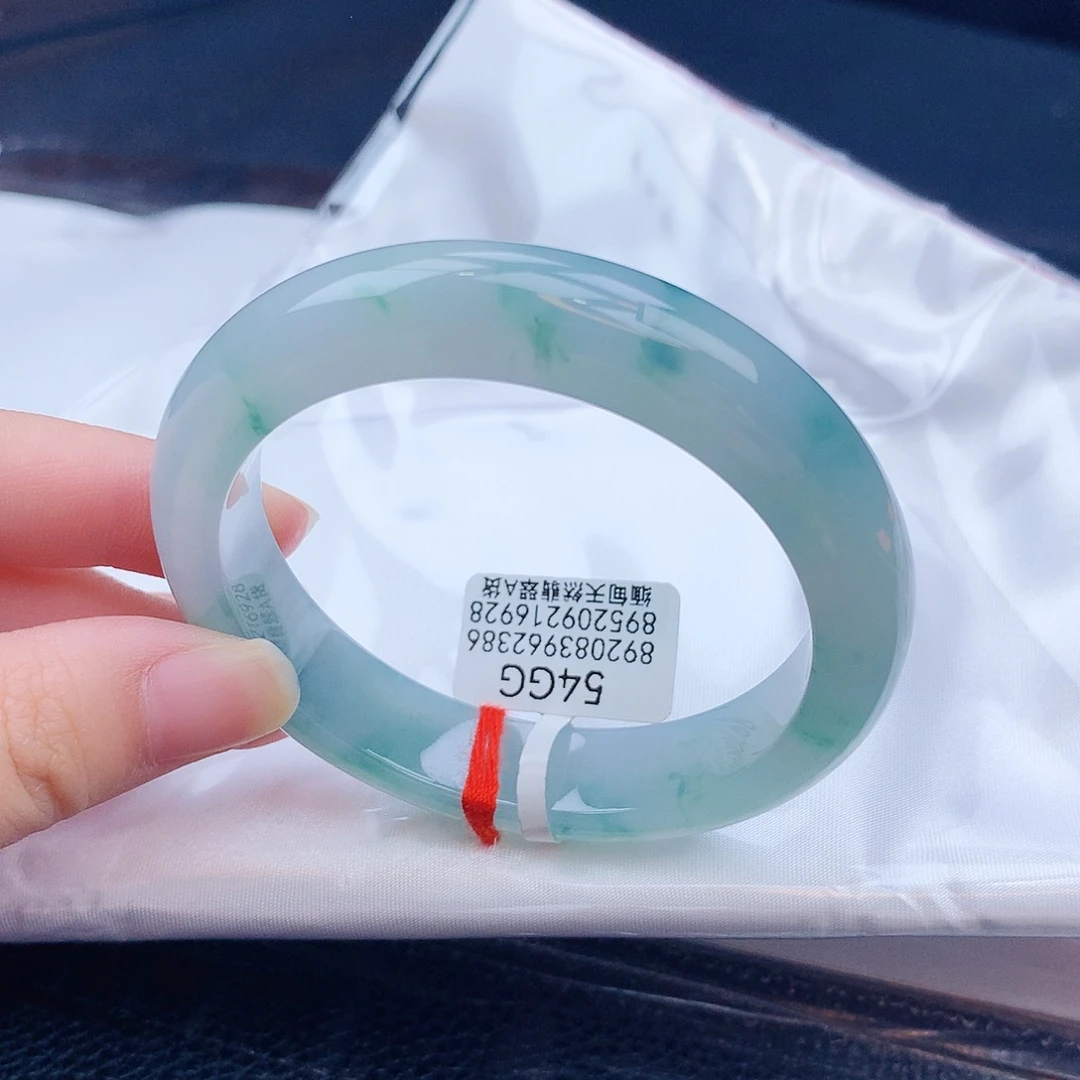 翡翠未镶嵌手镯缅甸天然翡翠a货手镯