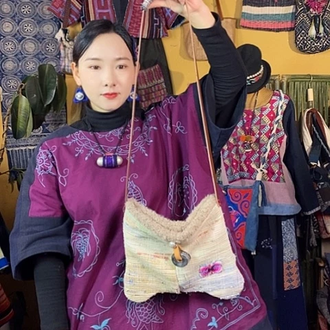 织绣手工制作包包