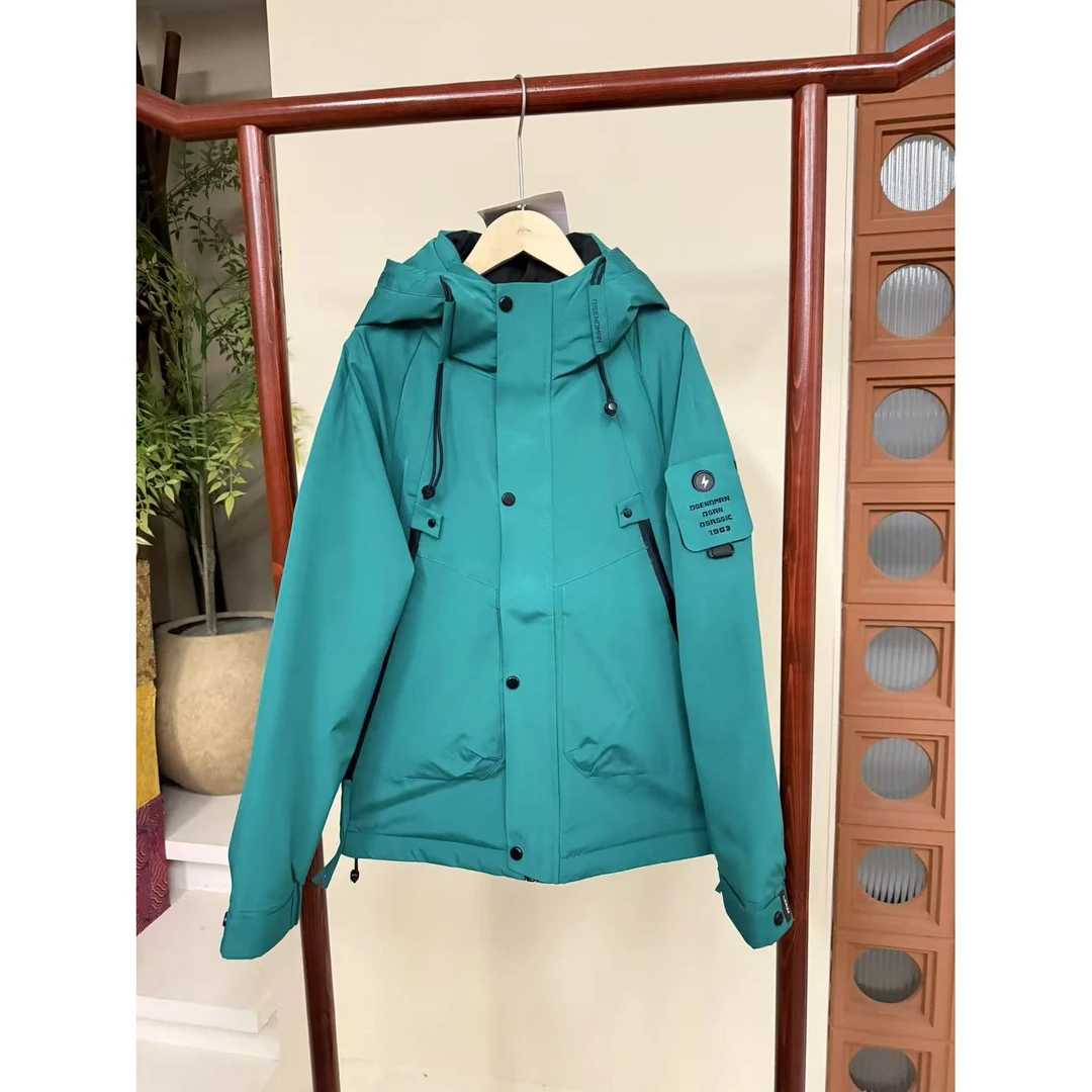 Y1018冬季新款时尚休闲保暖宽松男户外防寒服