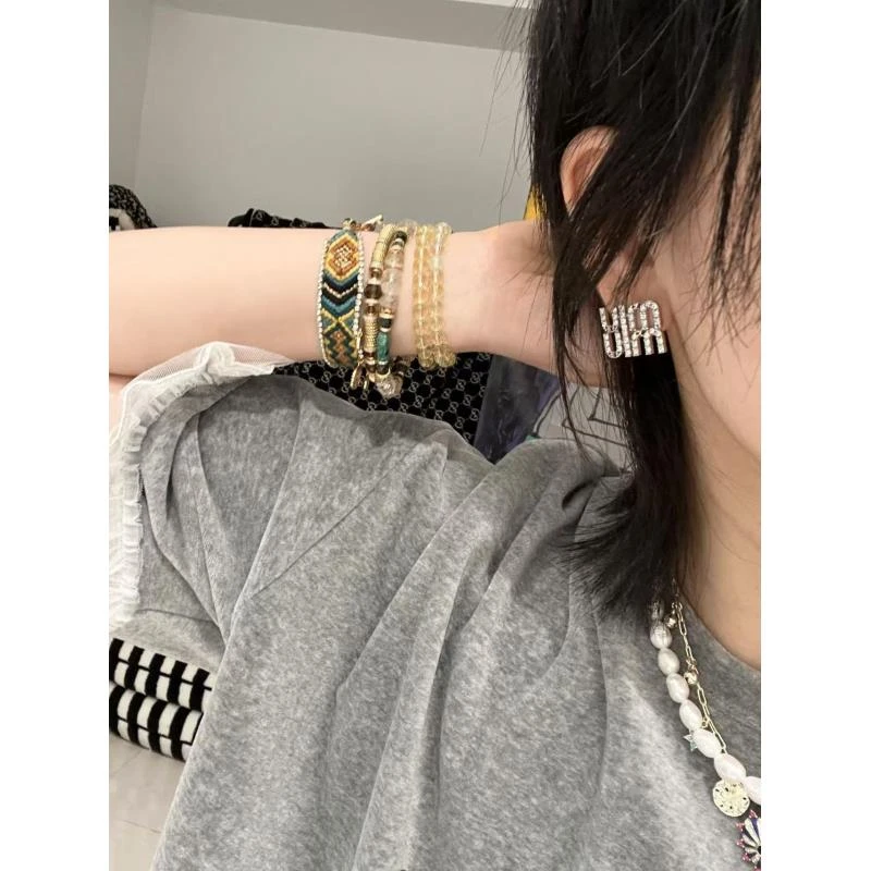 纯铜大理石耳饰 纯铜大理石耳饰 耳朵上的衣服J25EH043