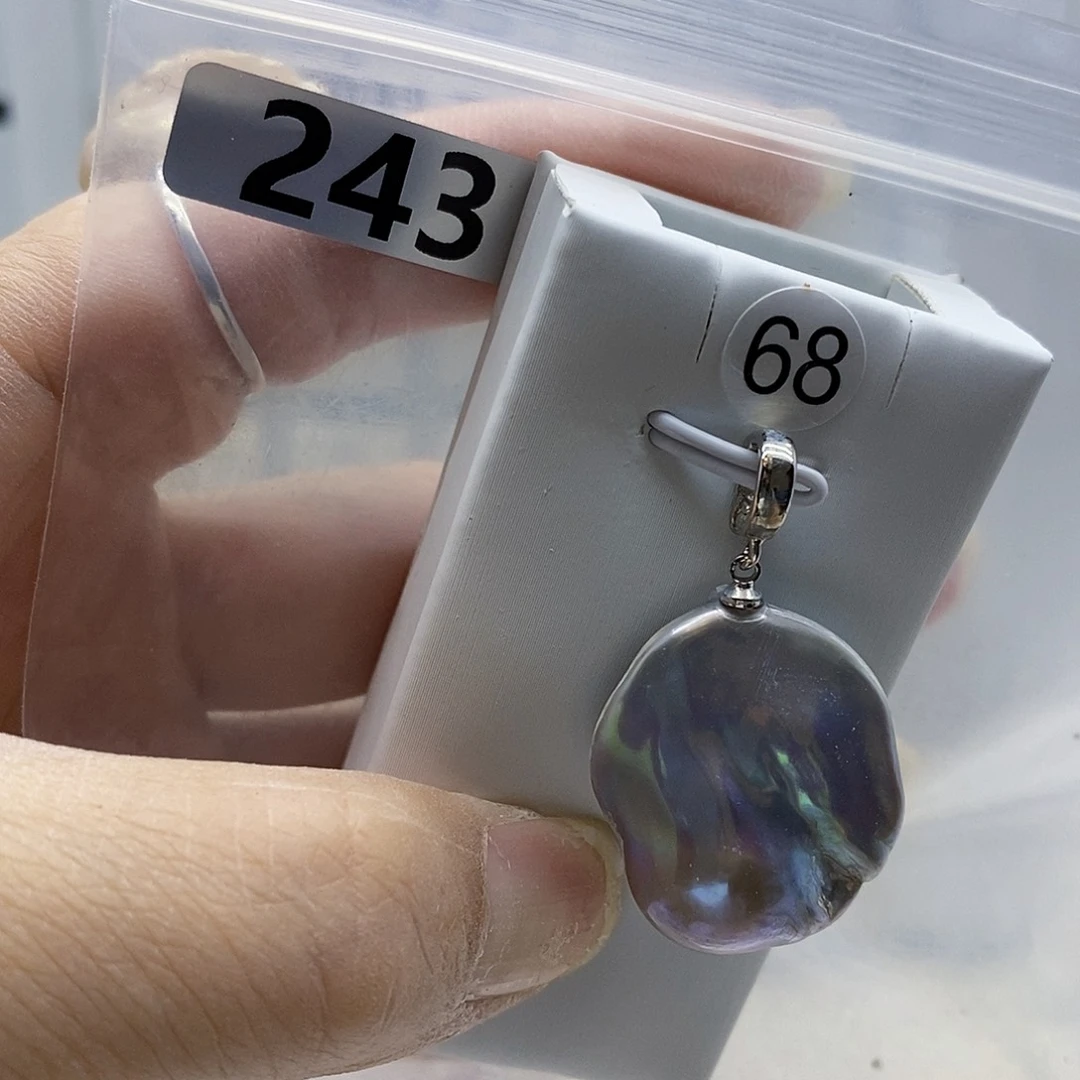 颈饰合金淡水珍珠