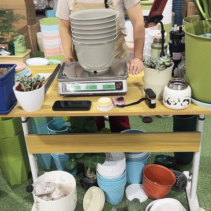 矮陶口21高15灰色无托6只