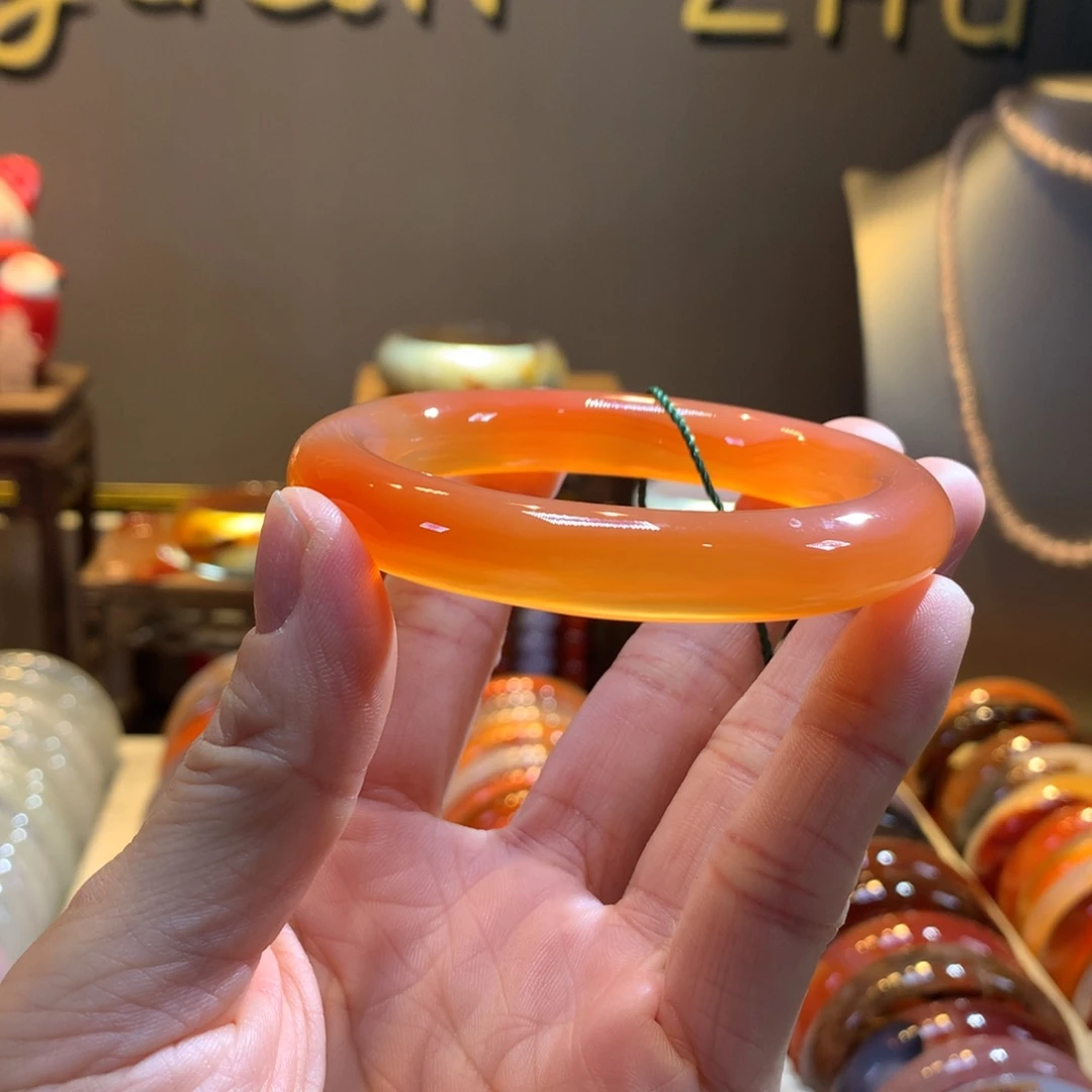 玛瑙/玉髓未镶嵌手镯21号