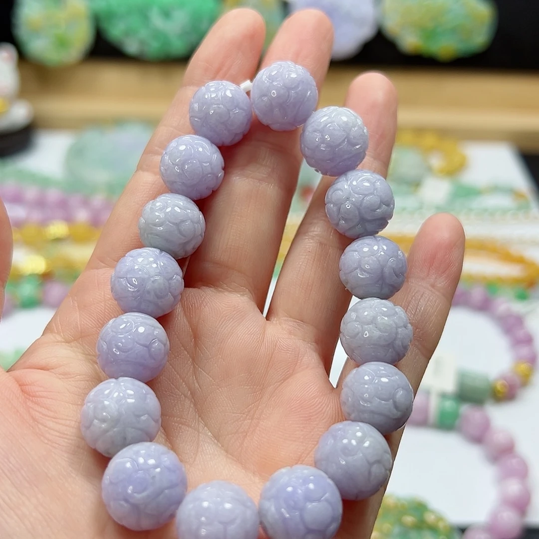 未镶嵌手链翡翠手串