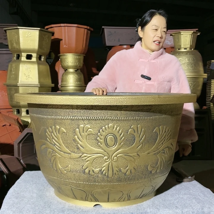 圆盆古铜八零一个