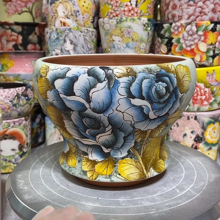 景德镇艺术手绘作品