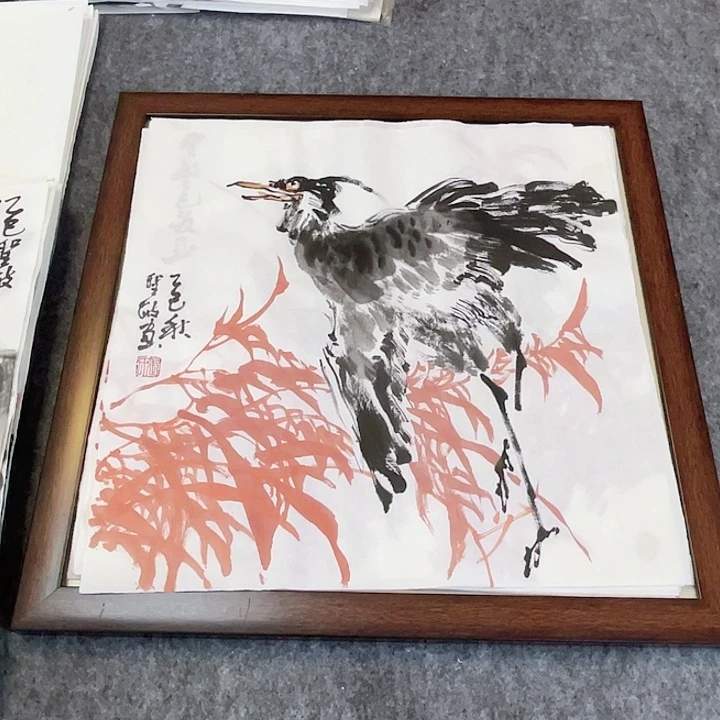 国画张圣敏先生纯手绘作品