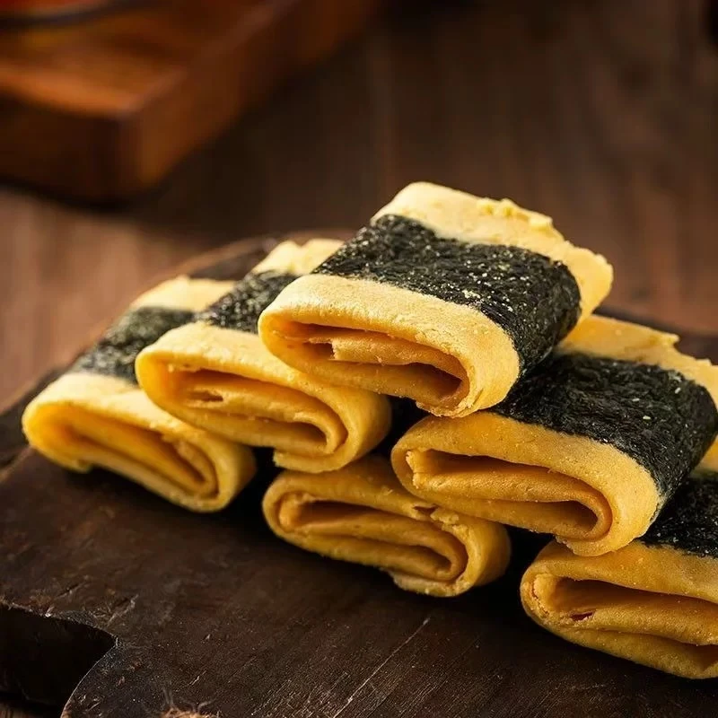 澳福荣紫菜肉松凤凰卷蛋卷即食零食适合办公下午茶