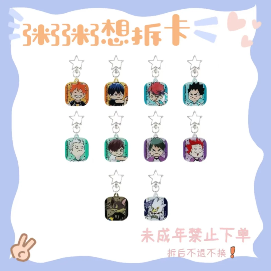 【排球少年】排球少年JF25Q版挂件（盲盒代拆）