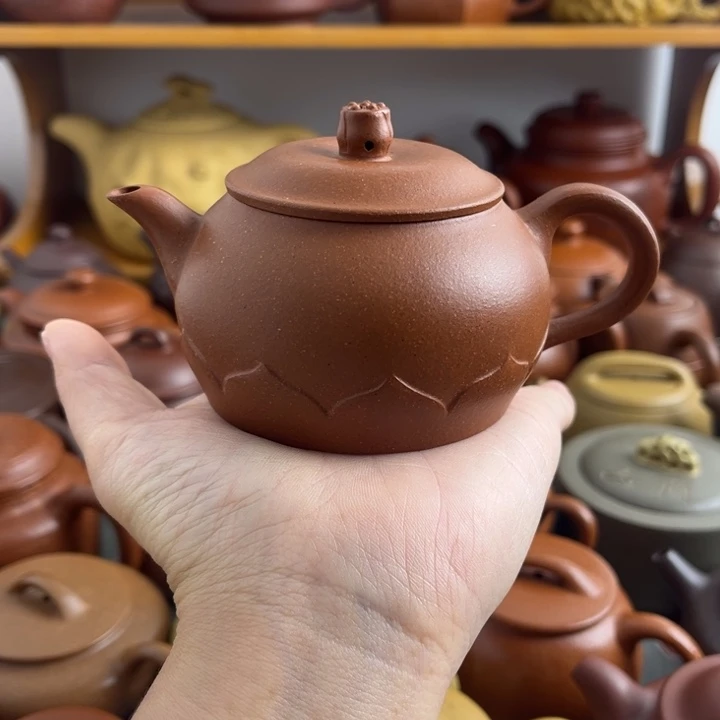 茶壶紫砂150cc降坡半手