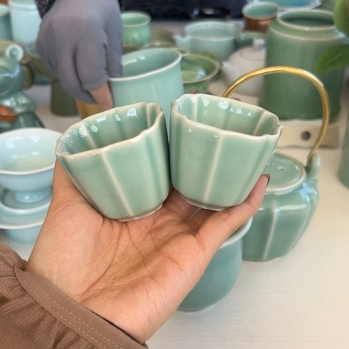 小米茶器龙泉青瓷