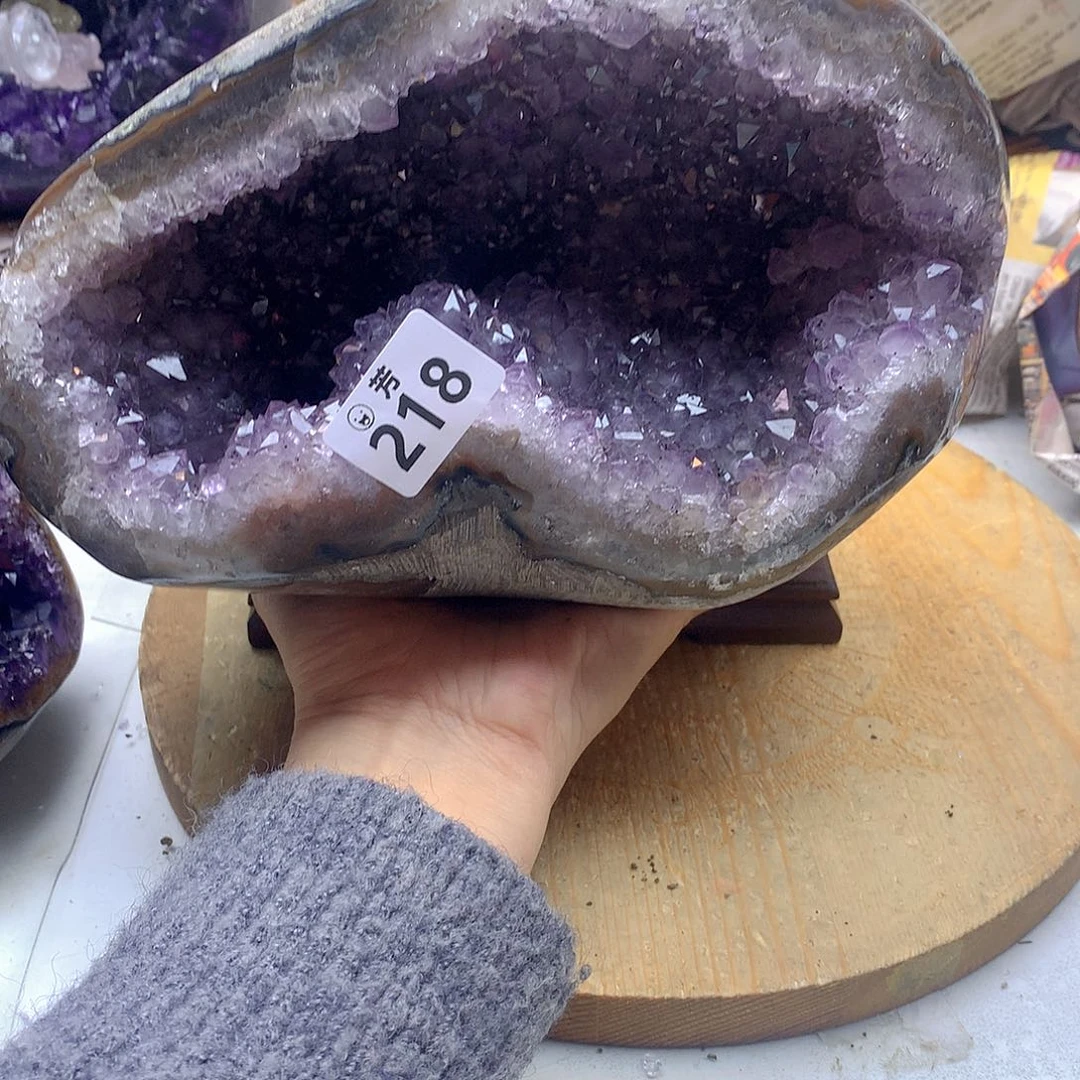 紫晶大型摆件（非配饰）未镶嵌