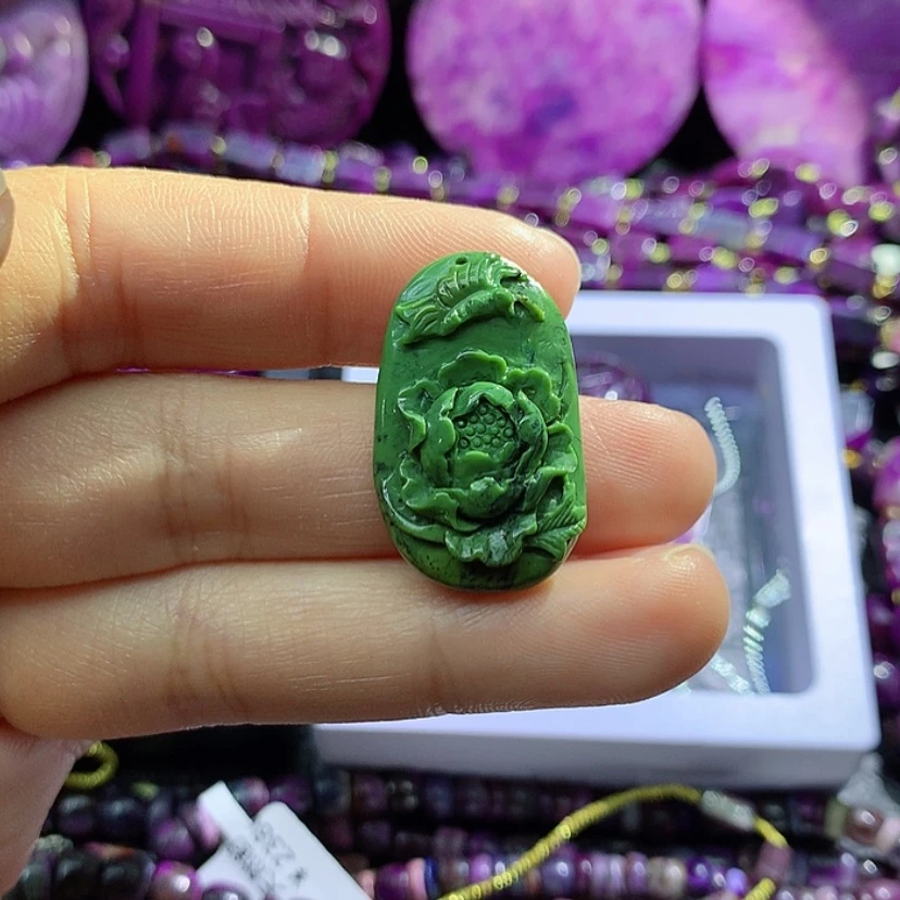 【闪购商品】未镶嵌绿松石吊坠和**妈